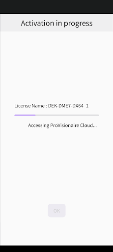 Screenshot of ProVisionaire Portal