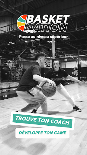 Android application BasketNation screenshort