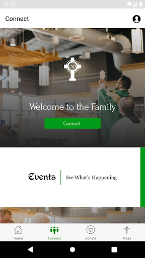 Android application St. Patrick Catholic Church TX screenshort
