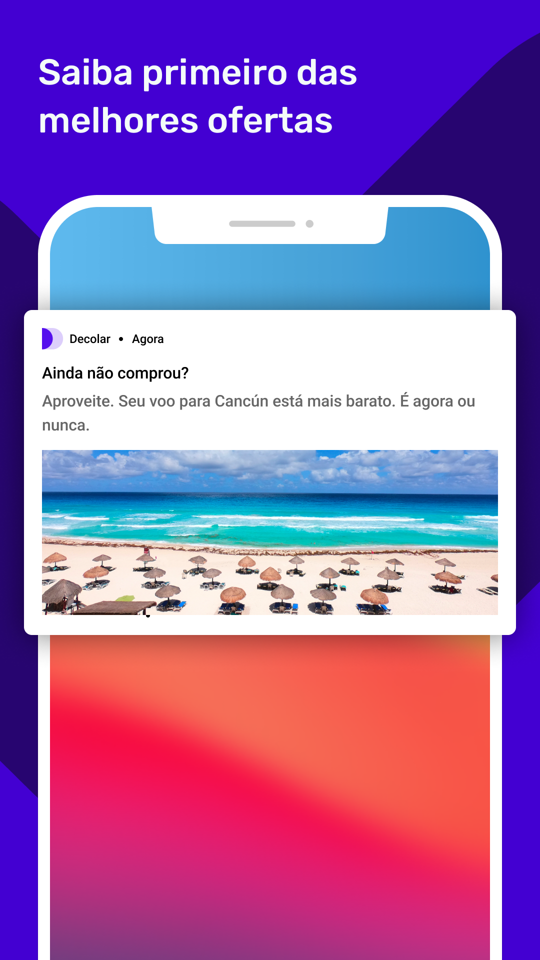 Android application Decolar: Voos e Hotéis screenshort