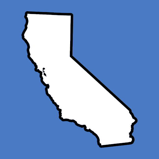 California Map Puzzle  Icon