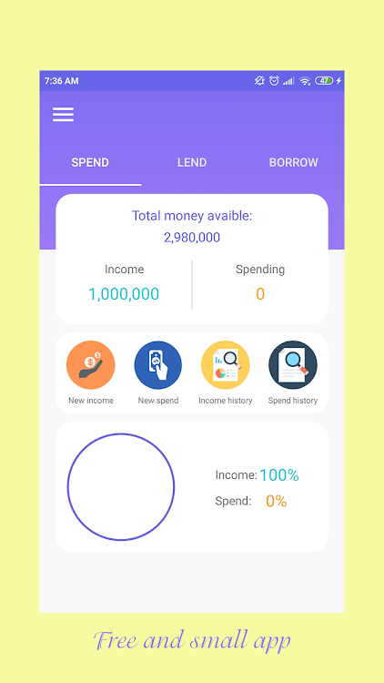 Spend manager - Save money - 1.3 - (Android)