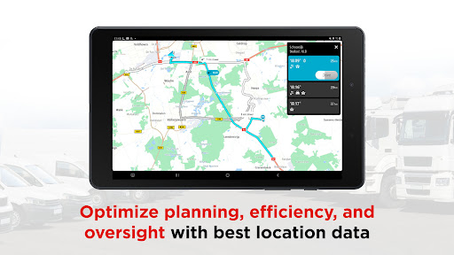 Screenshot of TomTom GO Fleet