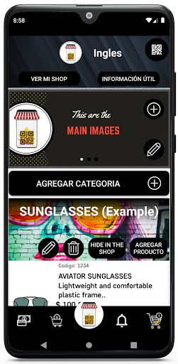 Android application My Digital Shop - Catalog, Poi screenshort