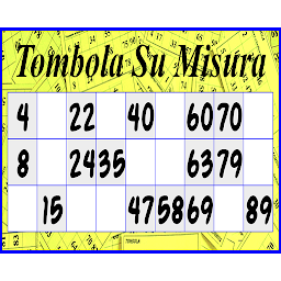 Icon image Bingo / Tombola to Measure