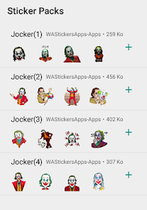 Imágen 1 WAStickerApps-: Joker Sticker  android