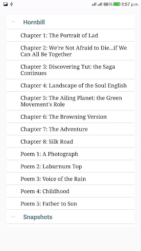 Class 11 English NCERT Solutio Screen 2