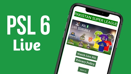 PSL 2021 Schedule & Squad Apk PSL 6 Live Cricket Android App 3