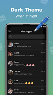 Messenger: Text Messages, SMS MOD APK (Pro Unlocked) 2