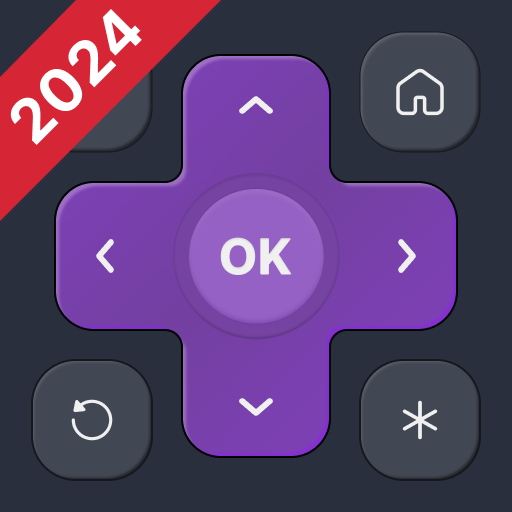 Universal TV Remote for RokuTV logo