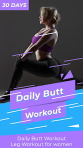 Captura de Pantalla 1 Daily Butt Workout - Leg Worko android