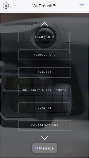 Android application WeDroneIt™ screenshort