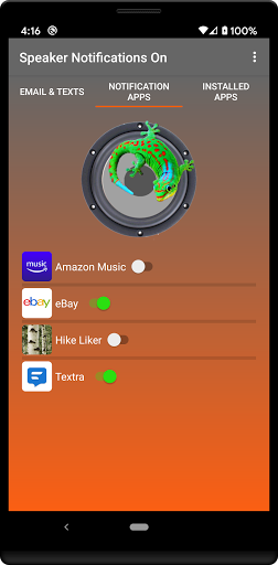Speaker Notifications On Screen 2