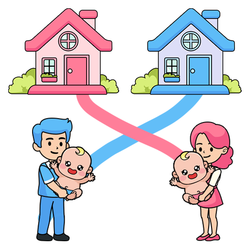 Draw Home: Rush To Home Logo