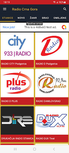 Radio Crna Gora Screen 2