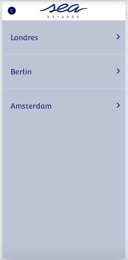 SEA Voyages Screen 3