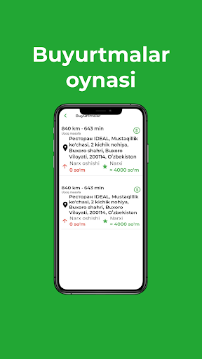 Eco Taxi | Haydovchi ilovasi Screen 2