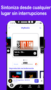 WyRadio: radios FM AM, musica