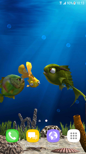 Aquarium Fish 3D Wallpaper Screen 2