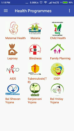 Android application CGHealth Info screenshort