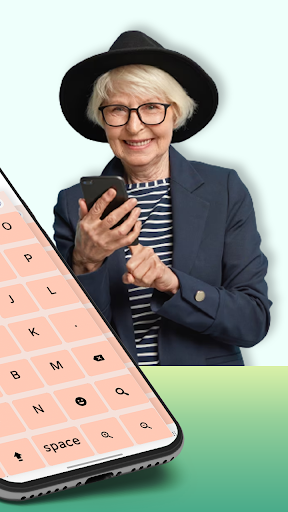Big Keyboard Large Letters App Screen 2