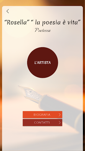 “Rosella” “ la poesia è vita” Screen 3
