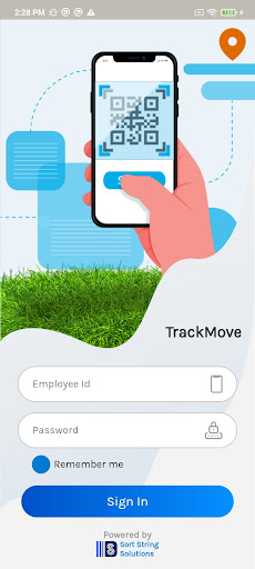 Android application TrackMove screenshort