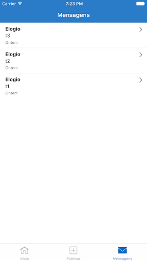 Android application Prefeitura de Guará screenshort