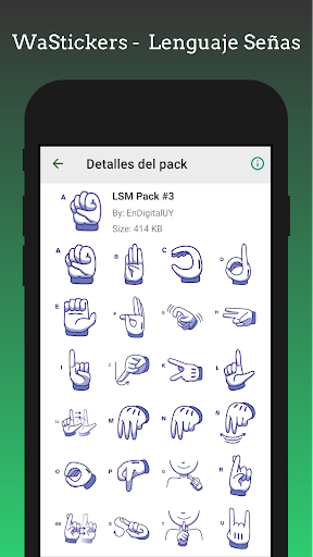 Stickers - LSM - Sign language Screen 2
