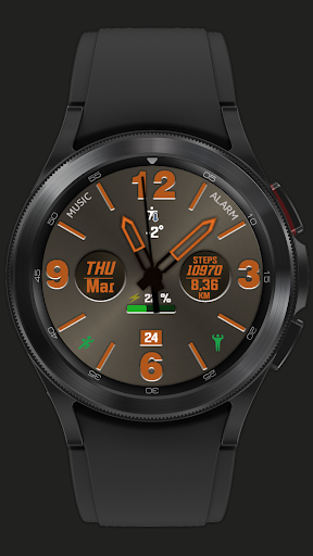 NB011 Analog watch face Screen 2