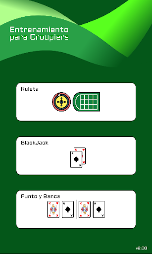 Android application EC - Entrenamiento de Croupier screenshort