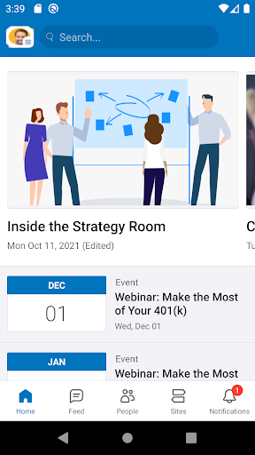 Android application Envestnet - The Loop screenshort