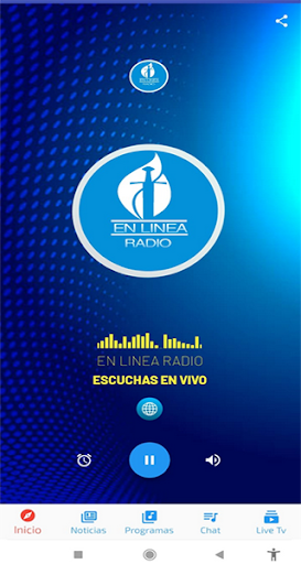Android application EN LINEA RADIO screenshort