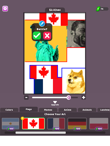 Place Conquer - Pixel Game