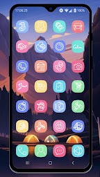 Pure Line Icon Pack - Cute Line Theme & Line Icons