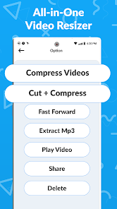 Imágen 2 Comprimir video rápido android