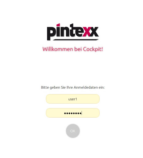 Android application Pintexx Workplace screenshort