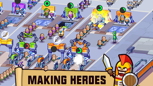 Hero Making Tycoon v1.4.8 MOD (Get rewards without watching ads) APK