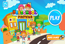 screenshot of Pretend Preschool Kids Games