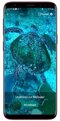 Under Ocean Live Wallpaper Screen 2