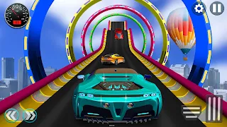 Mega Ramp car stunts 3D:gt Car - Screenshot 2