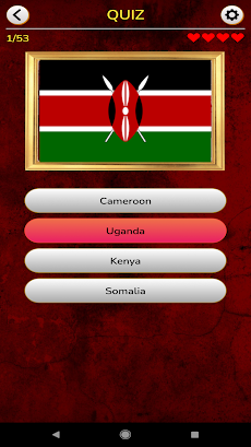 Africa Flags and Maps Quizのおすすめ画像3