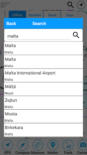 Malta Offline Nautical Charts Screen 2