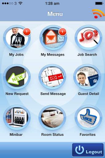 Android application FCS m-Connect V2 screenshort