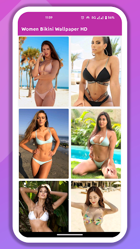 Android application Women Bikini Wallpaper HD screenshort