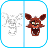 How to Draw FNAF Foxy icon