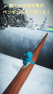 Penguin X-Run: Snowboarding