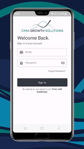 Android application Cima Growth Solutions screenshort