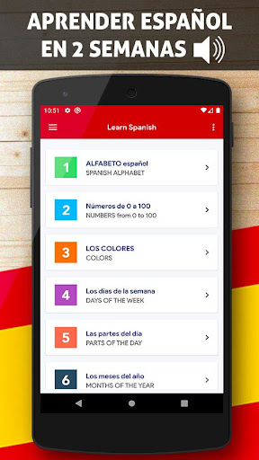 Vista previa de la aplicación
