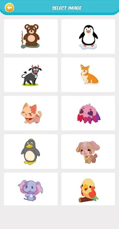 Coloring Cartoon Animals - Screenshot 1